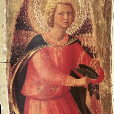 Angel with Cymbals – Italian Painting
