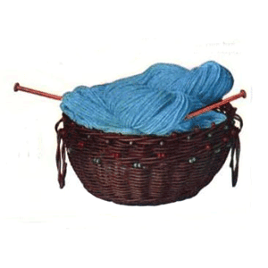 basket of yarn
